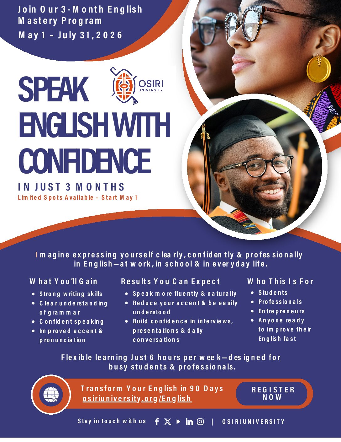 Speak English Flyer